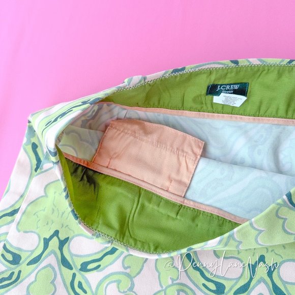 J.Crew Slub Fresco Stretch Mini Skirt Size 2 - Picture 5 of 8